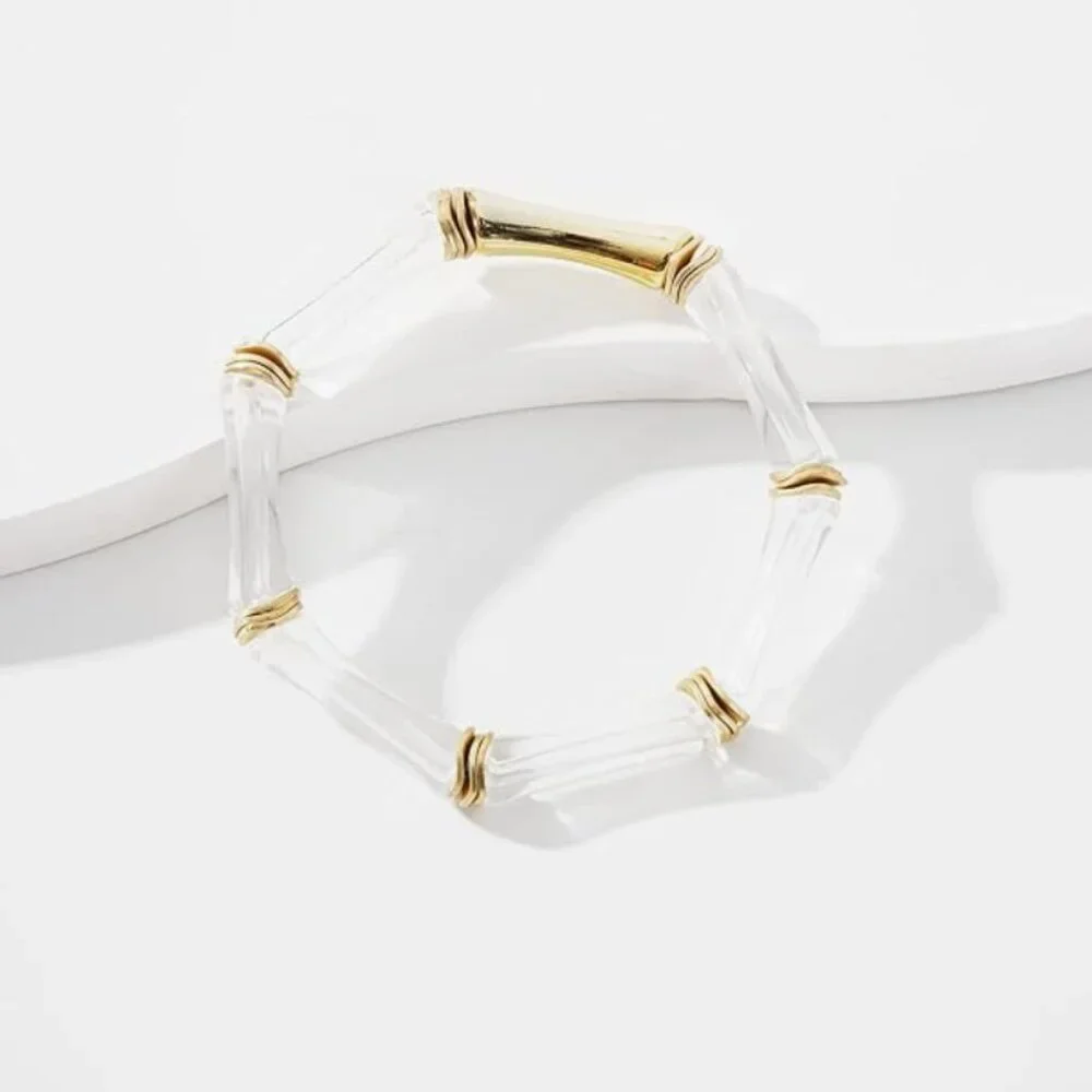 Elegant Bamboo Tube Bangles – Effortless Luxury for Every Day